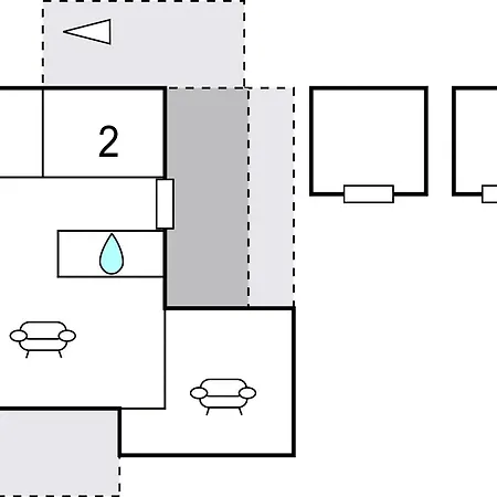 펜션 2 Bedroom Awesome In